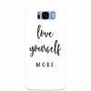 Husa silicon pentru Samsung S8 Plus, Love Yourself More