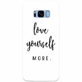 Husa silicon pentru Samsung S8, Love Yourself More