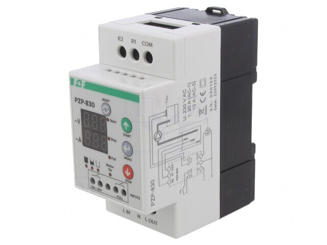 Releu monitorizare nivel 150-270VAC NO 10A