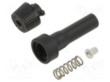 Clemă siguranţe cilindrice 6,3x32mm neagră EATON/BUSSMANN 30A