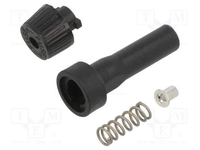 Clemă siguranţe cilindrice 6,3x32mm neagră EATON/BUSSMANN 30A