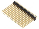 Conector Pin Header 2x16 2,54mm Aurit