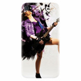Husa silicon pentru Apple Iphone 4 / 4S, Rock Music Girl
