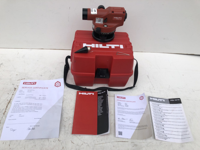 Nivela Optica HILTI POL 15 Fabricatie 2021