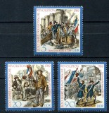 DDR 1989 - Aniversare Revoluția Franceza, serie neuzata