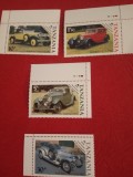 TANZANIA, OLD CARS - SERIE COMPLETĂ MNH, Nestampilat