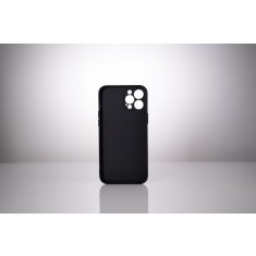 Husa Iphone 12 Pro Max Spacer, grosime 1.5mm, material flexibil TPU, negru &quot;SPPC-AP-IP12PM-TPU&quot;