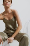 Answear Lab compleu culoarea verde