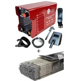 Aparat de sudura tip invertor Edon MMA 425A + Cadou 5 kg Electrozi sudura SUPER TIT E 6013, 2.5 x 350 mm