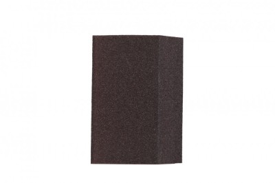 Burete abraziv pentru slefuire, 125 x 90 x 25 mm, P80, Geko G78562 foto