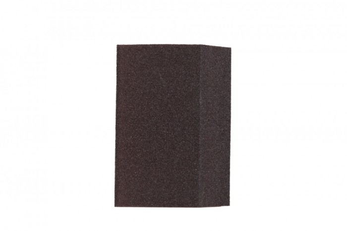 Burete abraziv pentru slefuire, 125 x 90 x 25 mm, P80, Geko G78562