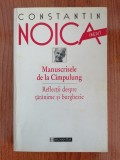 Constantin Noica, Manuscrisele de la C&icirc;mpulung. Reflecții despre țărănime și burghezie