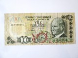 Turcia 100 Lirasi 1970(1976) bancnota lipita cu scoci