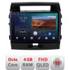 Navigatie Toyota LandCruiser 2008-2015 B-381 Android Ecran QLED octa core 4+64 carplay android auto KIT-381+EDT-E310V3 CarStore Technology