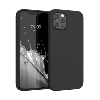 Husa pentru Apple iPhone 12 Pro Max, Silicon, Negru, 53940.47 foto