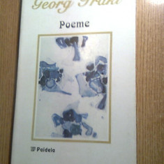 Georg Trakl - Poeme/Dichtungen (1991; Prima editie bilingva; trad. Mihail Nemes)
