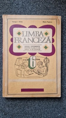 LIMBA FRANCEZA Manual experimental clasa a VI-a - Ghidu, Popescu foto