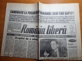 romania libera 28 august 1992
