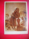 HOPCT 23849 FATA KAZACA - T G SEVCENKO 1814-1861 - RUSIA --MUZEE - CP PICTURA --NECIRCULATAMUNTII