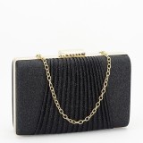 Cumpara ieftin Geanta clutch negru cu sclipici 1009 05