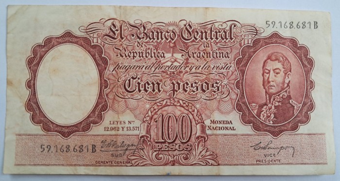 Argentina, 100 Pesos