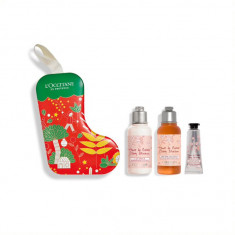 Set cadou XMAS Cherry Blossom, L'Occitane