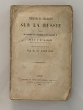 Carte veche C.F.P. Masson - Memoires secrets sur la Russie