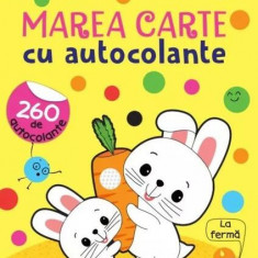 Marea carte cu autocolante (2+) - Paperback brosat - Litera mică