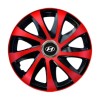 Set 4 capace roti Drift extra red R15 pentru gama Hyundai, Autohelix MSA