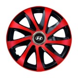 Cumpara ieftin Set 4 capace roti Drift extra red R14 pentru gama Hyundai