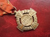 Medalie Virtute Militară cl. II Argintată, Carol I, după 1880, 37mm, Bz