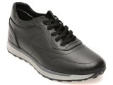 Cumpara ieftin Pantofi sport BITE THE BULLET negri, RZ2025, din piele naturala