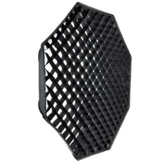 Softbox octogonal octobox 120cm cu grid - montura Elinchrom foto