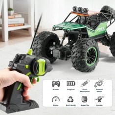 Masinuta cu Telecomanda iUni YHC021, Scara 1:18, Off-Road Climbing Car, 27MHz, Verde