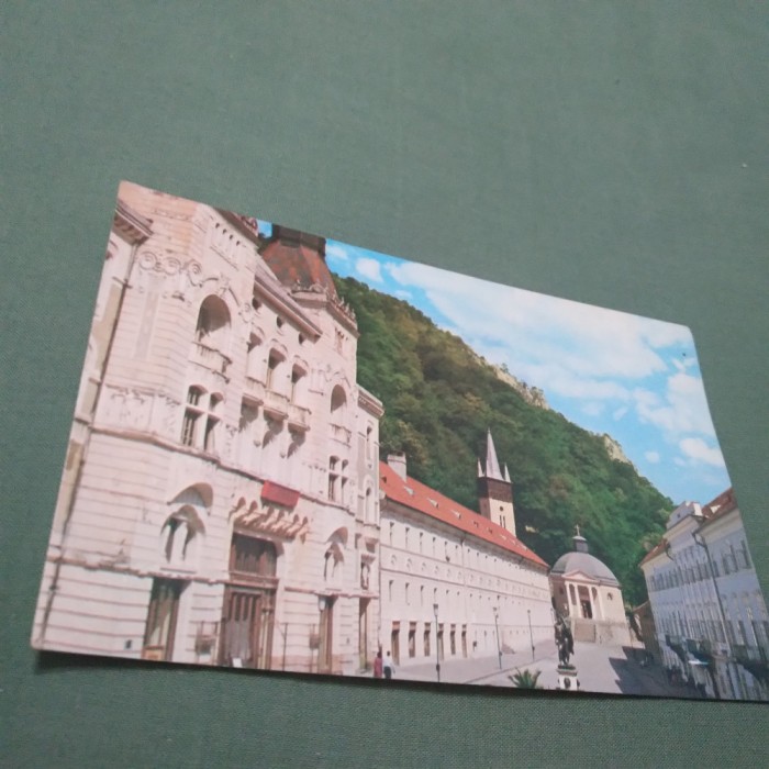 CARTE POSTALA BAILE HERCULANE CIRCULATA