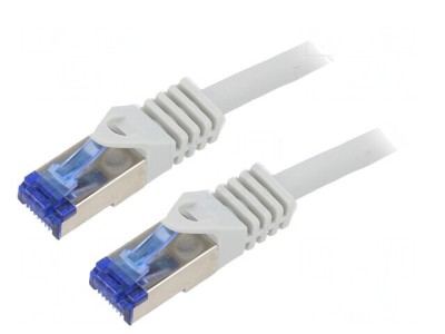 Patch Cord S/FTP Cat 6a Gri 1.5m foto