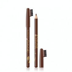 Creion pentru sprancene Eveline Cosmetics nuanta brown foto