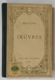 OEUVRES par SALLUSTE : DE CONJURATION CATILINAE , DE BELLO JUGURTHINO , TEXT LATIN , NOTE SI EXPLICATII IN LIMBA FEANCEZA , CCA. 1900