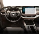 Folie Protectie Navigatie Skoda Enyaq iV 2020+, Duragon, protectie Display Navigatie, silicon Transparent, Anti-zgarieturi, kit instalare