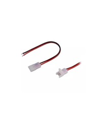 Cablu adaptor conector banda LED 8mm single V-TAC foto