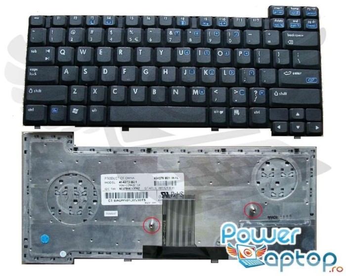 Tastatura Compaq HP NC8200, HP NC8220, HP NC8230, HP NC8240, HP NC8430, HP NW8240, HP NW8410, HP NW8420, HP