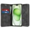 Husa pentru Apple iPhone 15 Plus, Techsuit, Confy, Neagra