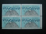 SUA BLOC DE 4 NESTAMPILAT MNH