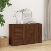 VidaXL Servantă, stejar maro, 100x33x59,5 cm, lemn compozit 821003