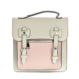 Rucsac casual bicolor cu bretele detasabile