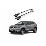 Bare portbagaj transversale auto aluminiu compatibile Nissan Qashqai (J11) SUV 2014-> 92-100 cm Cod: KL8