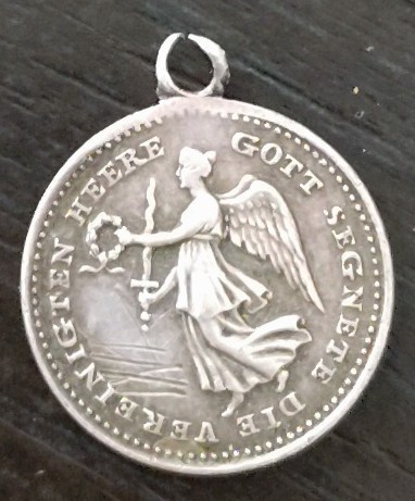 Medalie mica argint - Batalia de la Katzbach - 1813