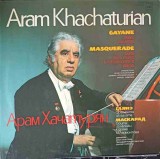 Disc vinil, LP. GAYANE (BALLET EXCERPTS). MASQUERADE (SUITE FROM MUSIC TO M. LERMONTOV&#039;S DRAMA)-ARAM KHACHATURIA, Clasica