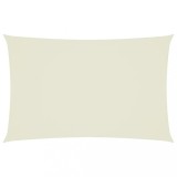Cumpara ieftin Panza parasolar, crem, 2,5x5 m, tesatura oxford, dreptunghiular