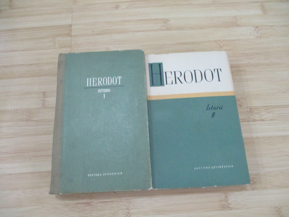 HERODOT--ISTORII - doua volume 1+2 factura fiscala | Okazii.ro